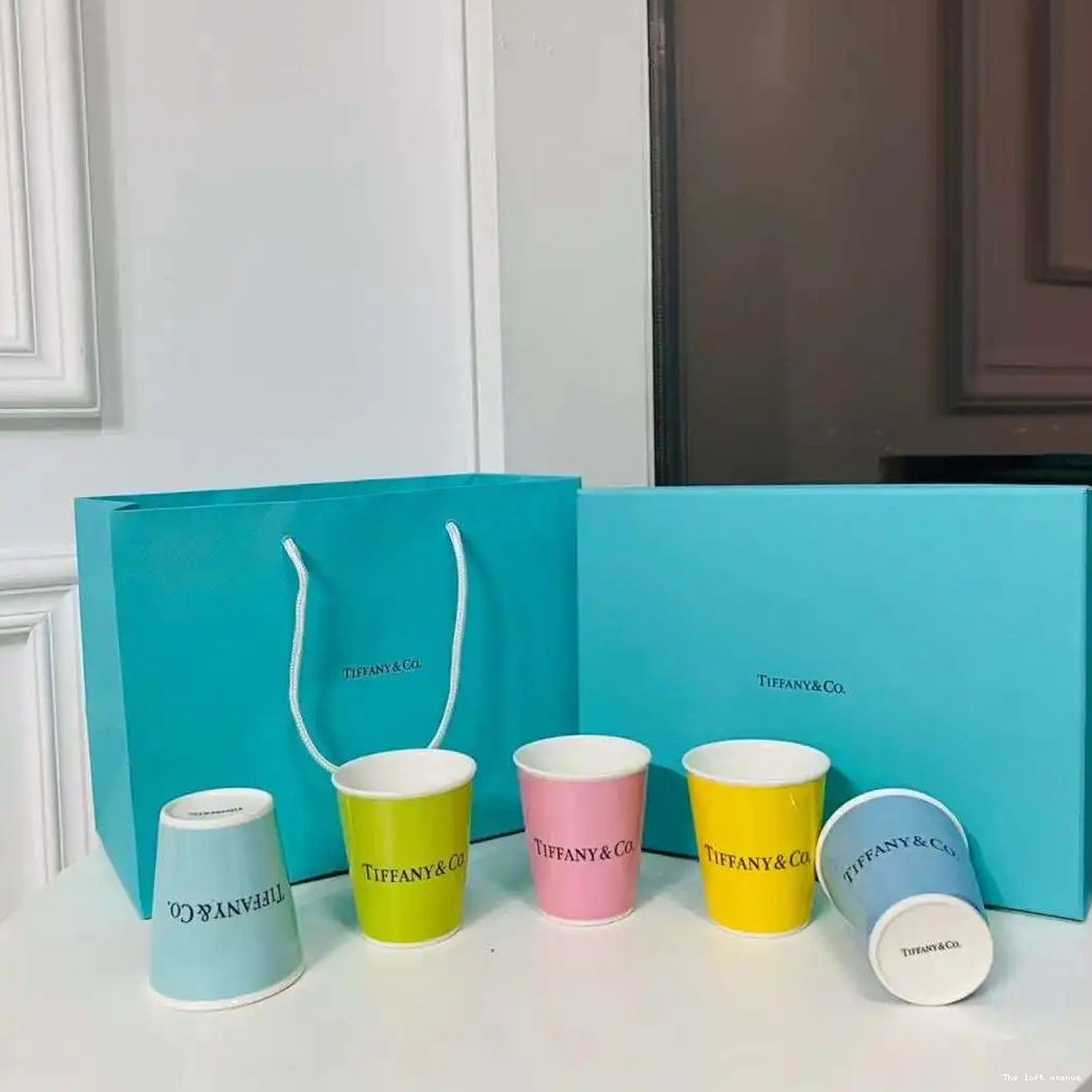 TIFFANY COFFEE SET CUP 0616